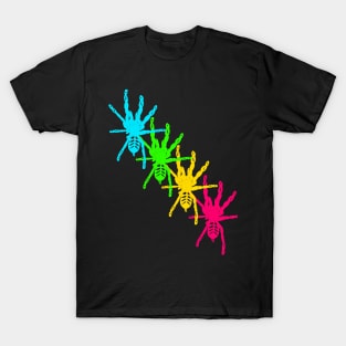 Venezuelan Sun Tiger (Psalmopoeus irminia)  rainbow T-Shirt